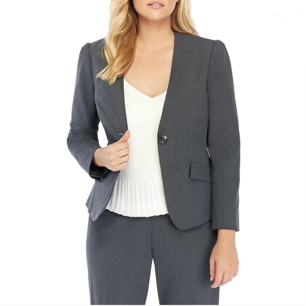 The Limited Gray Suit - Blazer size 24 Pants 22 short